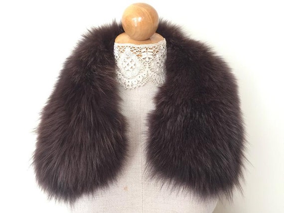 Real Fur Collar Angora Rabbit Fur Coat Collar Womens Fur Scarf