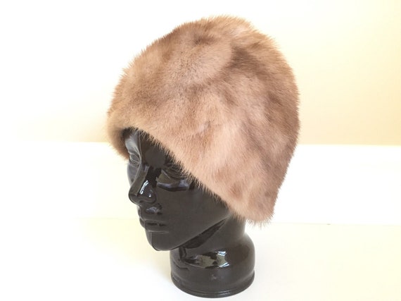 Real Fur Hat for Women - Mink Fur Womens Winter H… - image 1