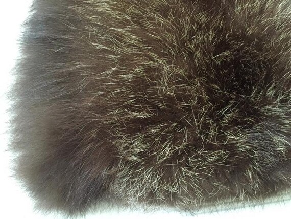 Real Fur Muff - Huge Size - Vintage Hand Warmers … - image 4