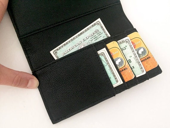 Vintage Womens Wallet - Vegan Leather Wallet for … - image 4