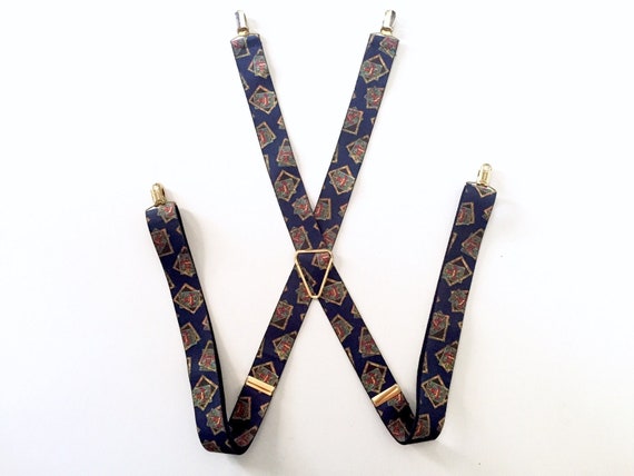 Mens Suspenders - Clip Suspenders - Button Suspend