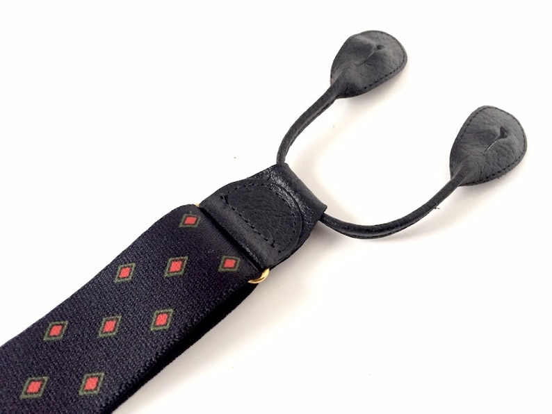 Mans Suspenders Button Suspenders for Men Mens Suspenders Gift for Husband Made in Germany Clip Suspenders Men Leather Suspenders