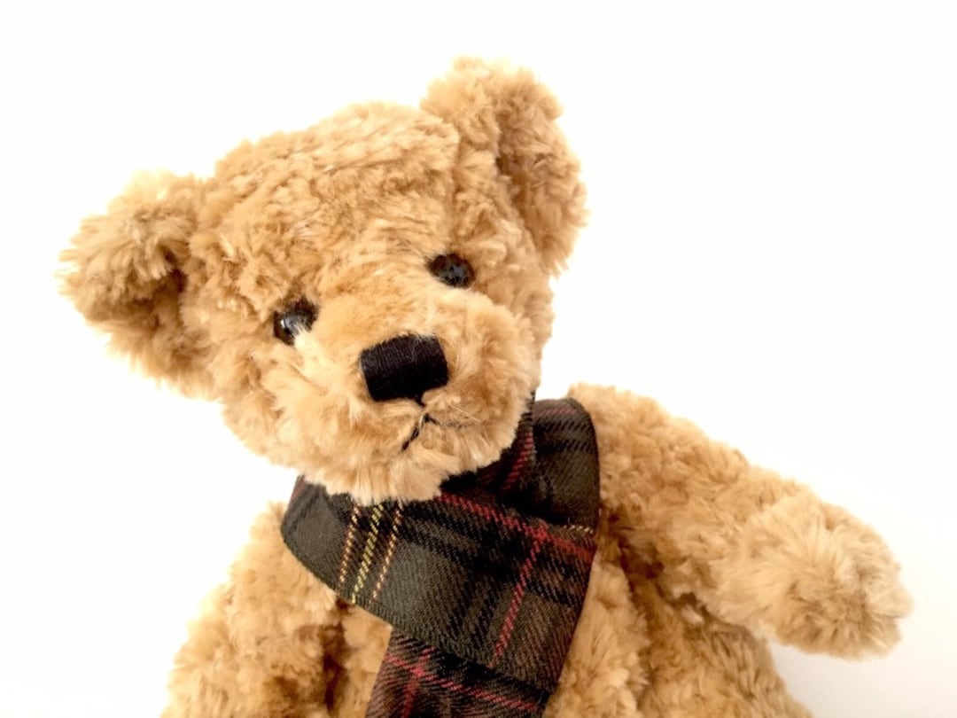 Harrods Teddy Bear Vintage Harrods Bear Stuffed Animal Etsy