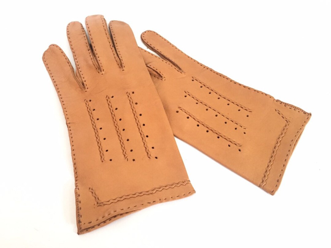 Fine Leather Driving Gloves Kid Leather Gloves Soft Leather Gloves