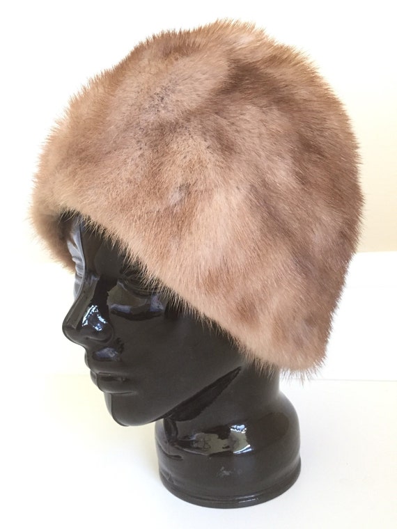 Real Fur Hat for Women - Mink Fur Womens Winter H… - image 3