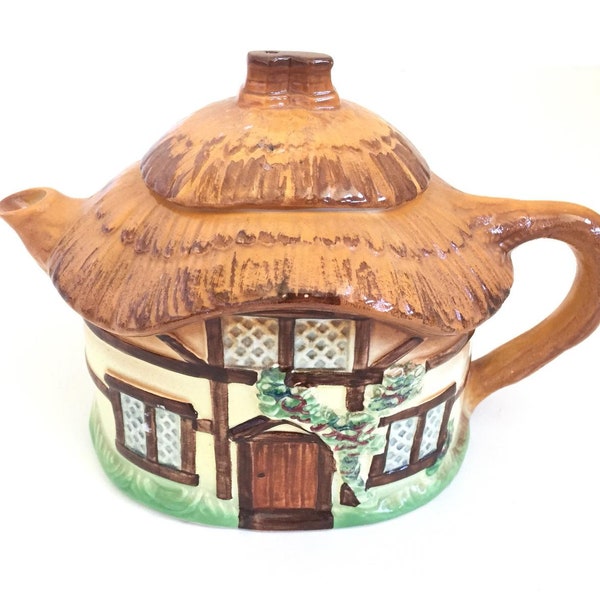 Cottage Tea Pot Etsy