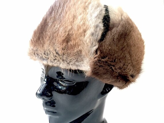 Real Fur Hat - Trapper Hat for Men or Women - Fur… - image 6