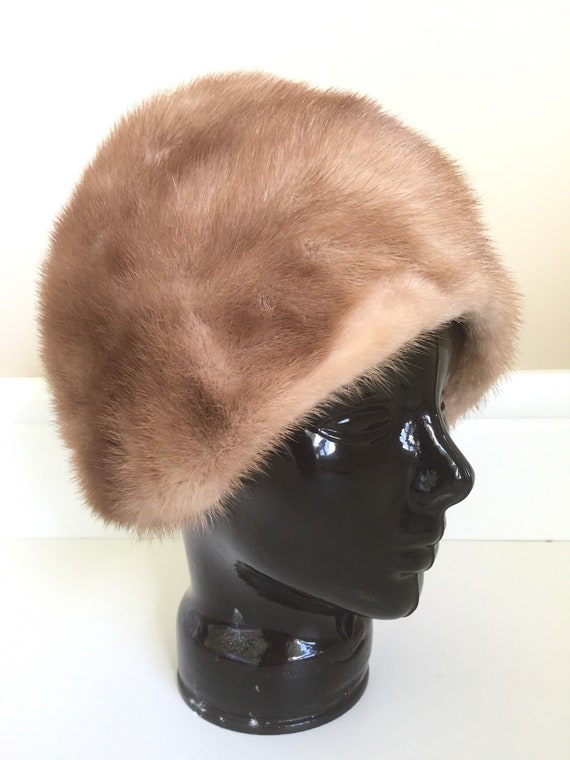 Real Fur Hat for Women - Mink Fur Womens Winter H… - image 2