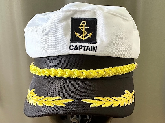 Captians Hat Mens Hats Sailing Gifts Boating Gifts Sail Boat Gift Ship  Captain Hat Nautical Decor Anchor Sailboat Hats for Men 
