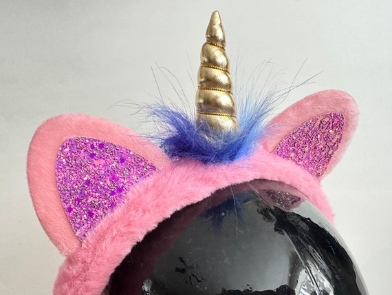 Paraorecchie Unicorno Per Bambine - Morbido E Regolabile, Taglia S