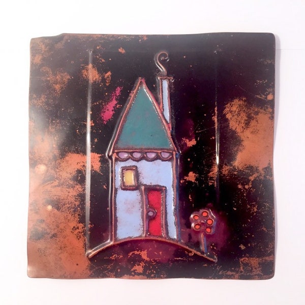 Copper Plaque Etsy