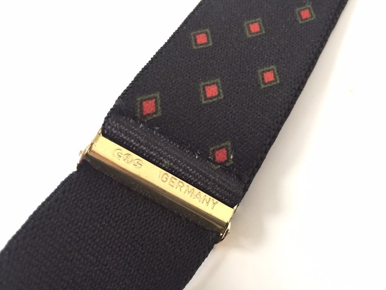 Mans Suspenders Button Suspenders for Men Mens Suspenders Gift for Husband Made in Germany Clip Suspenders Men Leather Suspenders