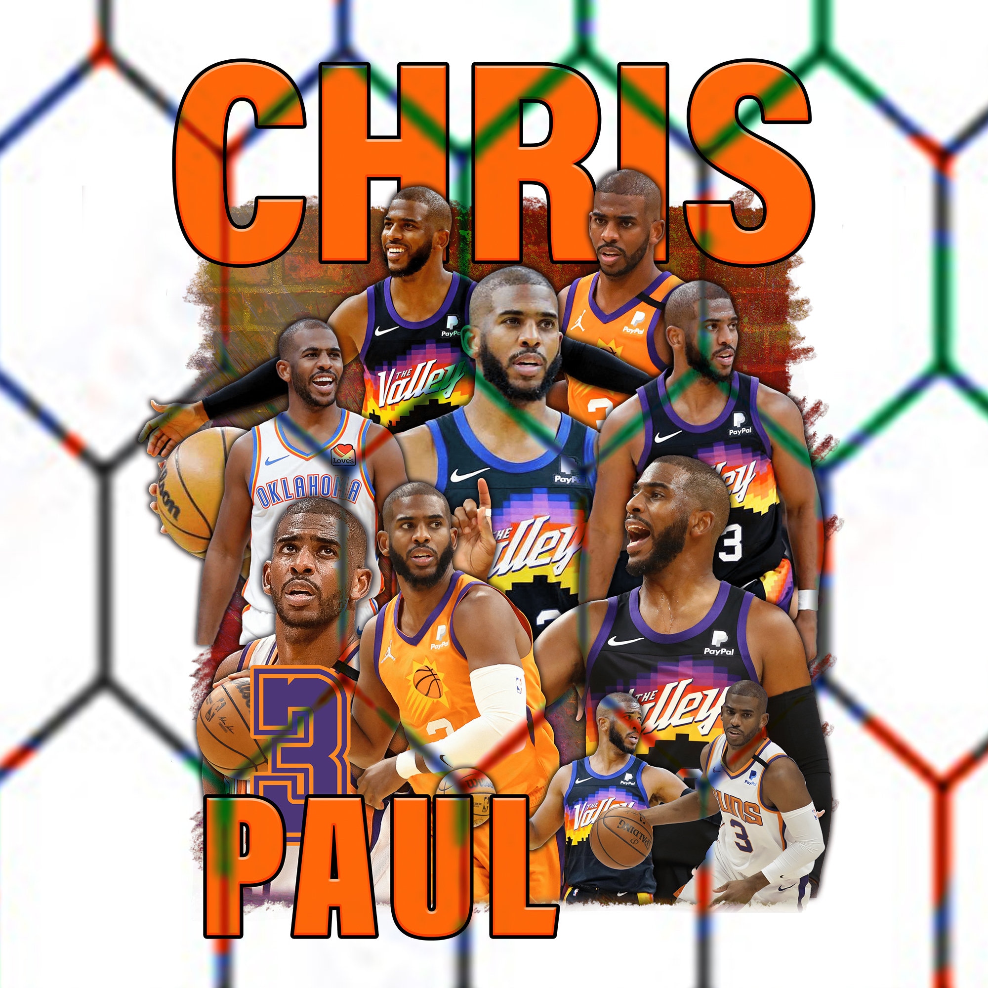 Chris Paul Back-To iPad Case & Skin for Sale by RatTrapTees