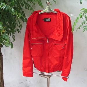 love moschino red jacket