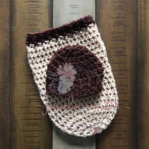 Finished Item // Newborn Acorn Prop Outfit, Crochet Baby Prop, Infant Acorn Outfit, Photography Prop