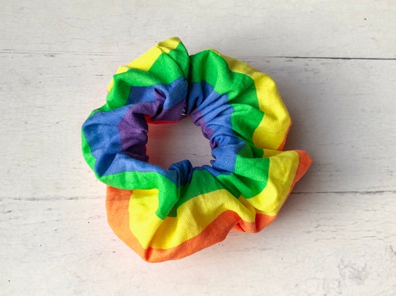 Pride /& Rainbow Scrunchies Pride Scrunchie LGBTQ Pride Scrunchie