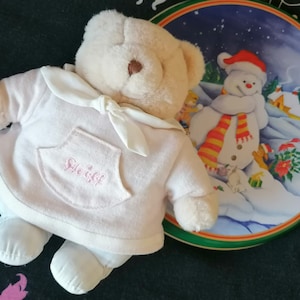 Vintage Steiff Collectible Toys Sleeping Bear.