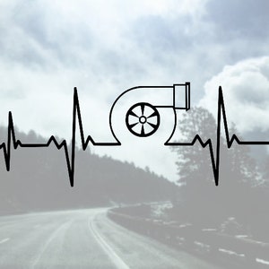 Turbo Life / Naklejka na samochód / Niestandardowy winyl / Naklejka na zderzak / Turbo / Race Life / Naklejka na samochód / Projekt winylu / Projekty wyścigowe / Naklejka na okno
