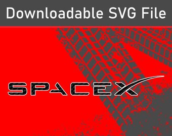 Spacex Svg Etsy