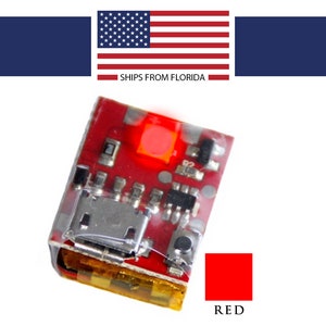 LED Safety Light- Ultra Bright Red Flashing Strobe- For Helmet or Bicycle
