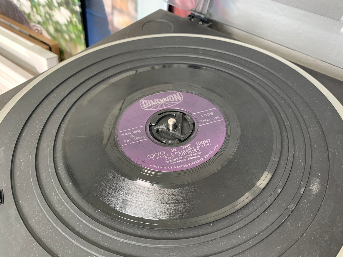 4 Pack 45 Record Adapters spacers for Turn Tables 3 Colors Available Etsy