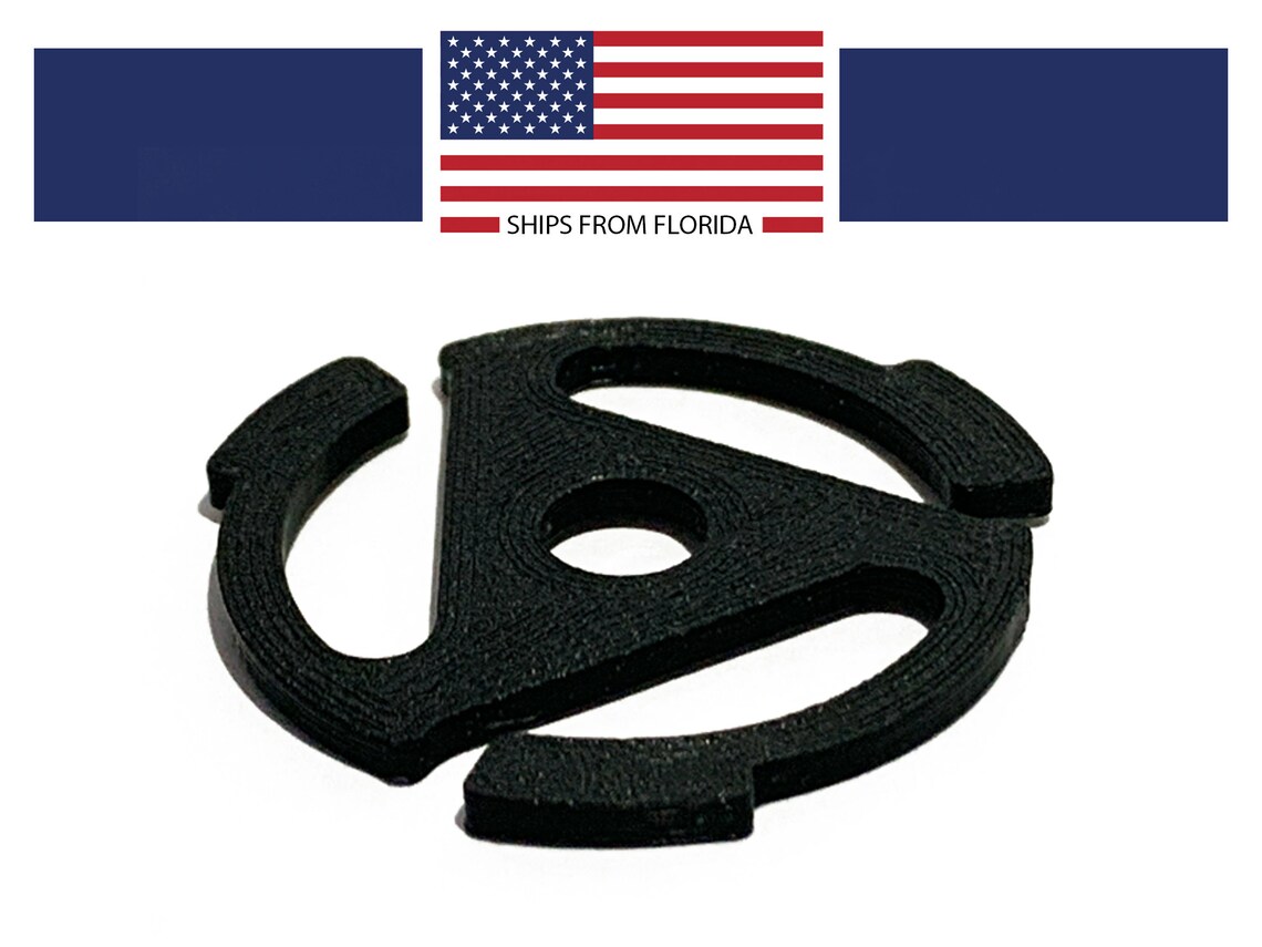 4 Pack 45 Record Adapters spacers for Turn Tables 3 Colors Available Etsy