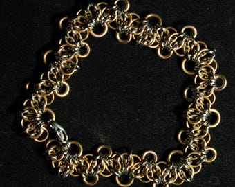 Celtic Visions Squiggle - Bronze/Stainless - Bracelet