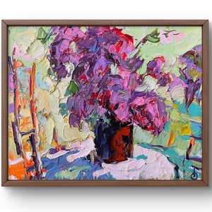 Oil painting still life original, painting on canvas, flowers still life, handmade art, interior, unframed bouquet still life, wall art