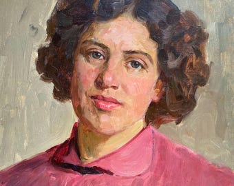 Custom Oil Portrait From Photo | Women Portrait | Personalized Gifts | Handmade Art | Painting on Canvas | Family Portrait Painting