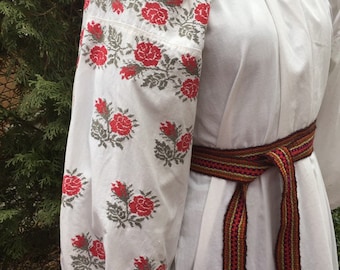 Ukrainian embroidery vintage dress ウクライナ 刺繍 アンティーク ウクライナ 刺繍