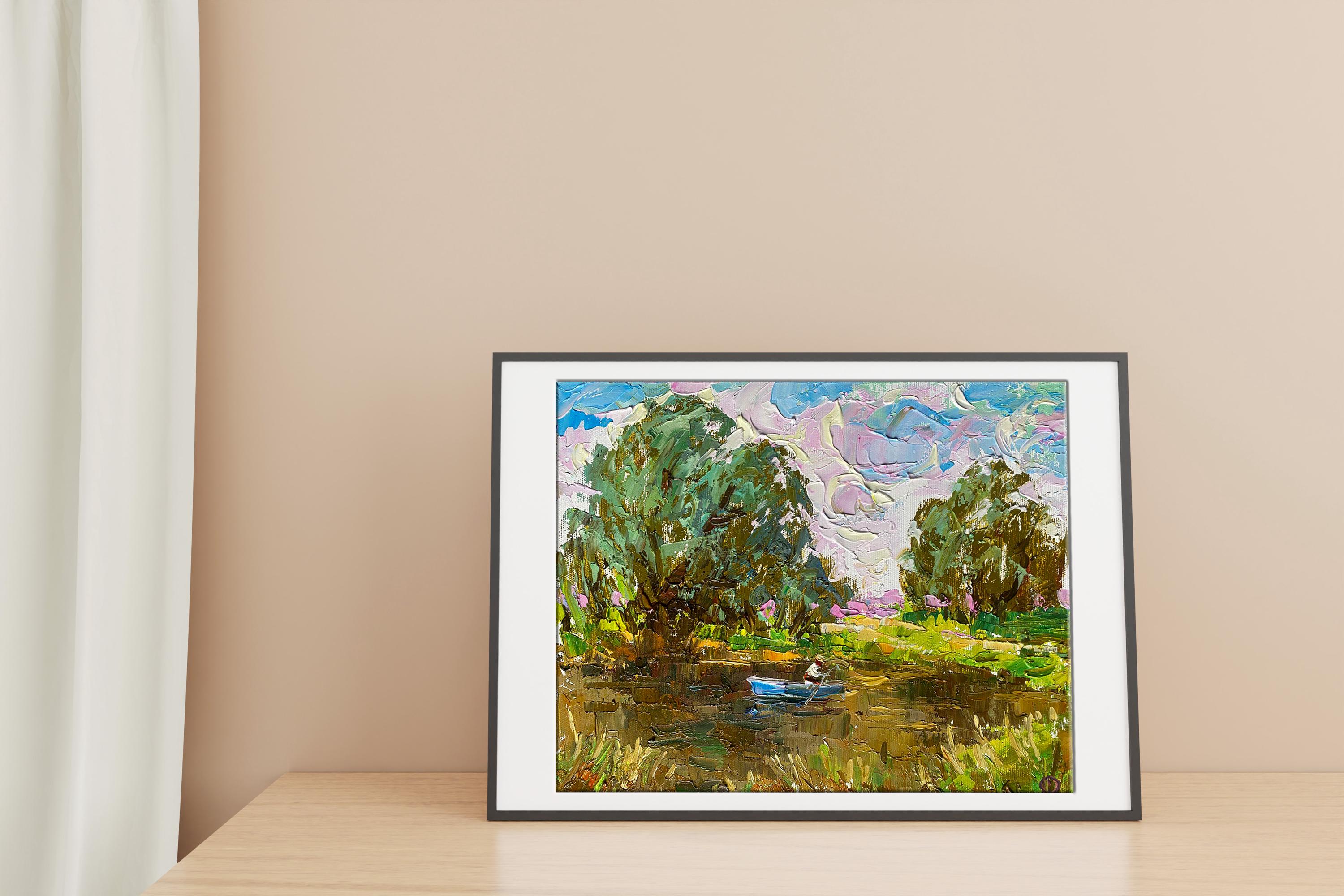 h*u様 油彩画 風景画 額装 グリゴリエフ h*u様 油彩画 風景画 額装
