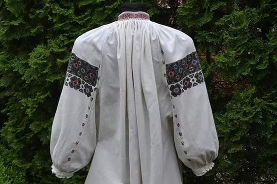 Black/white Vintage Ukrainian embroidery, Ukraini… - image 8