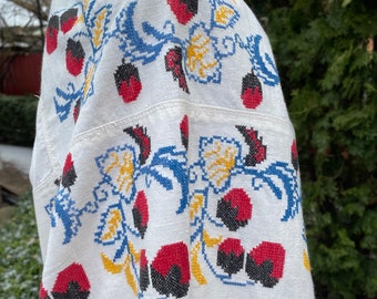 Ukrainian traditional vyshyvanka vintage| ukrainian embroidery|  ukrainian blouse