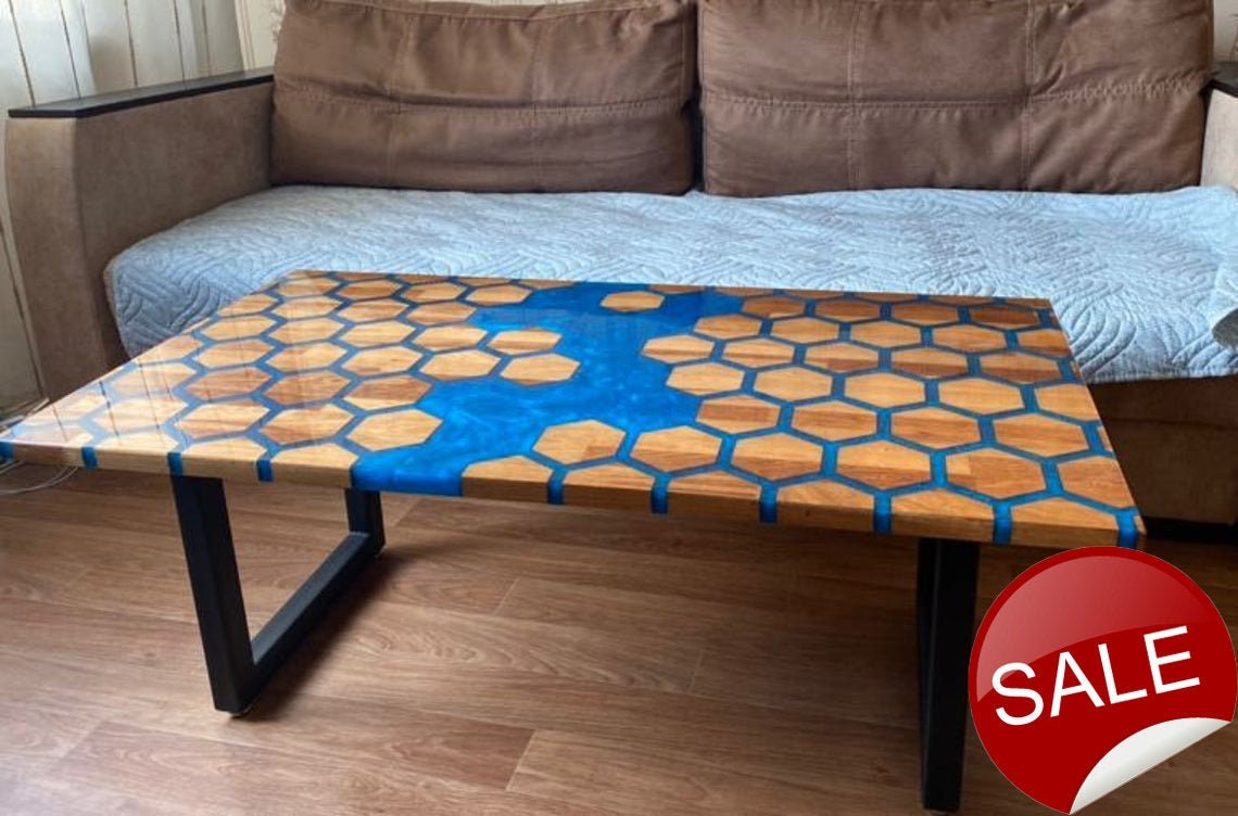 Hexagon sale river table