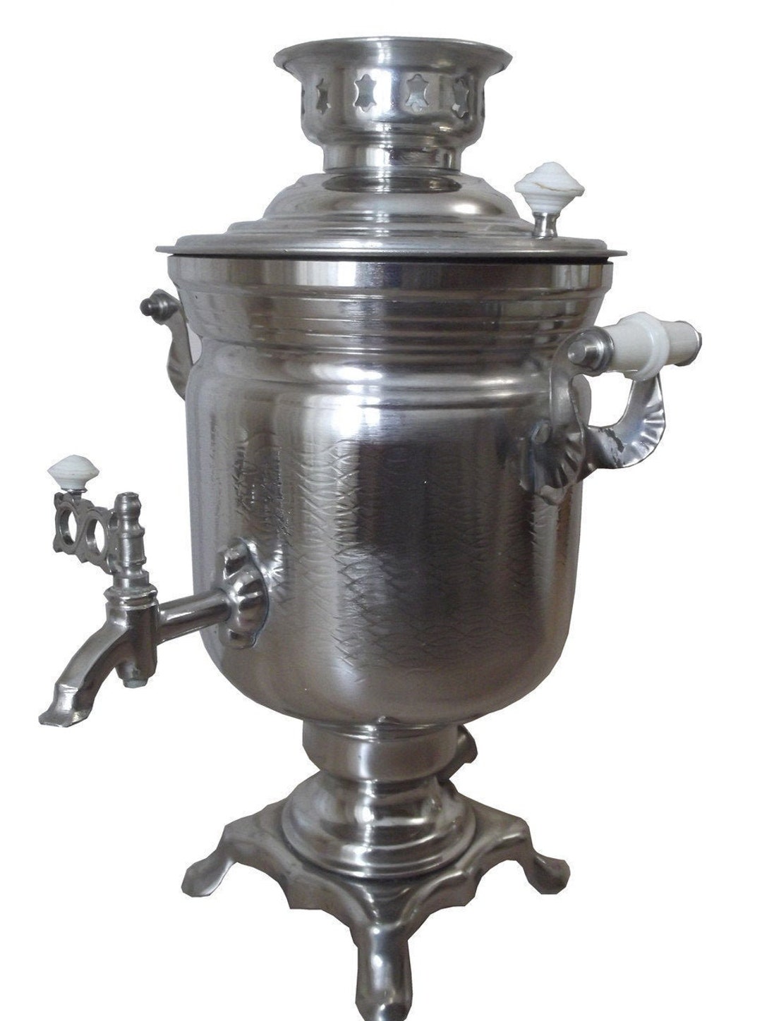 Large Electric Samovar for 10 Liters Home Living Kitchen Dining Coffee Tea  Makers Teapots Appliances USSR 