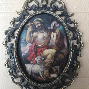 Pintura a óleo Retrato de Jesus Cristo Alexander Arkadievich Litvinov AAA2349