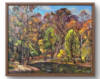 秋の風景画 湖の絵 hqdefault.jpg