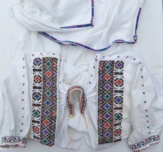 Embroired dress Ukrainian embroidery Handmade dres