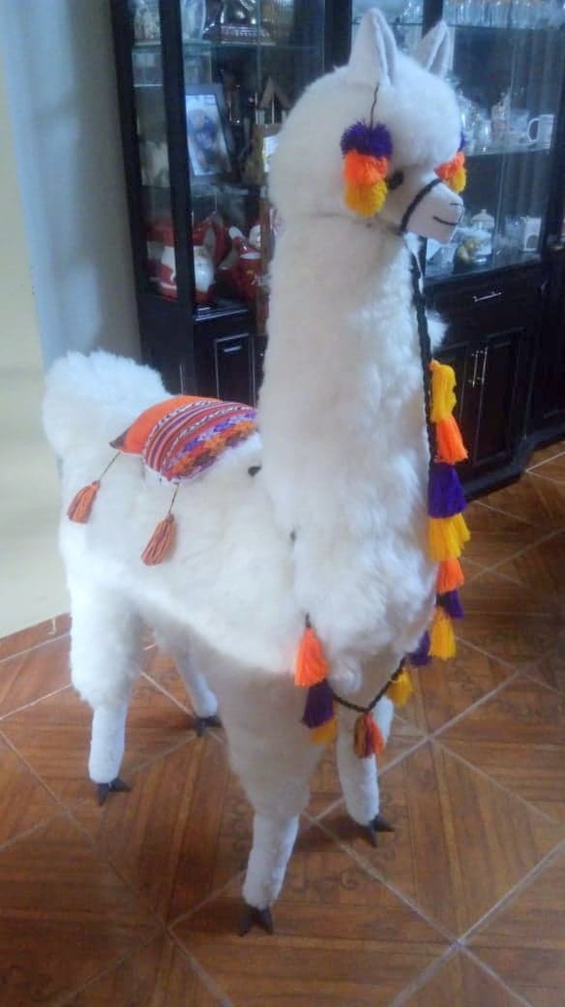 big llama teddy bear
