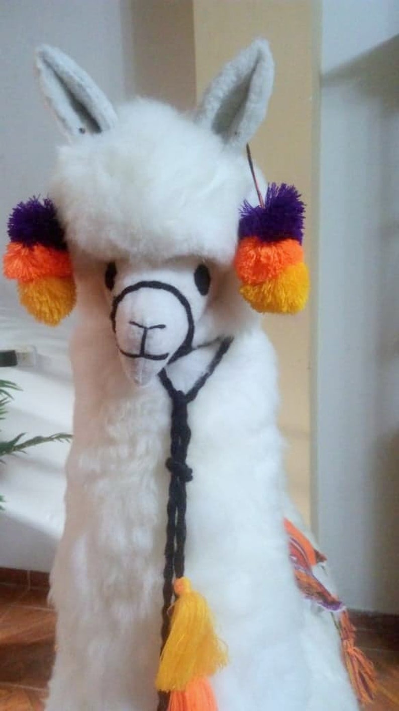 big llama teddy bear