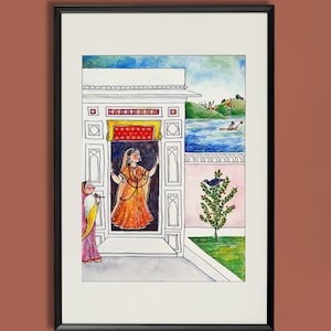 Koel India Painting Wall art print | Watercolor painting, Giclee Print, Wall decor