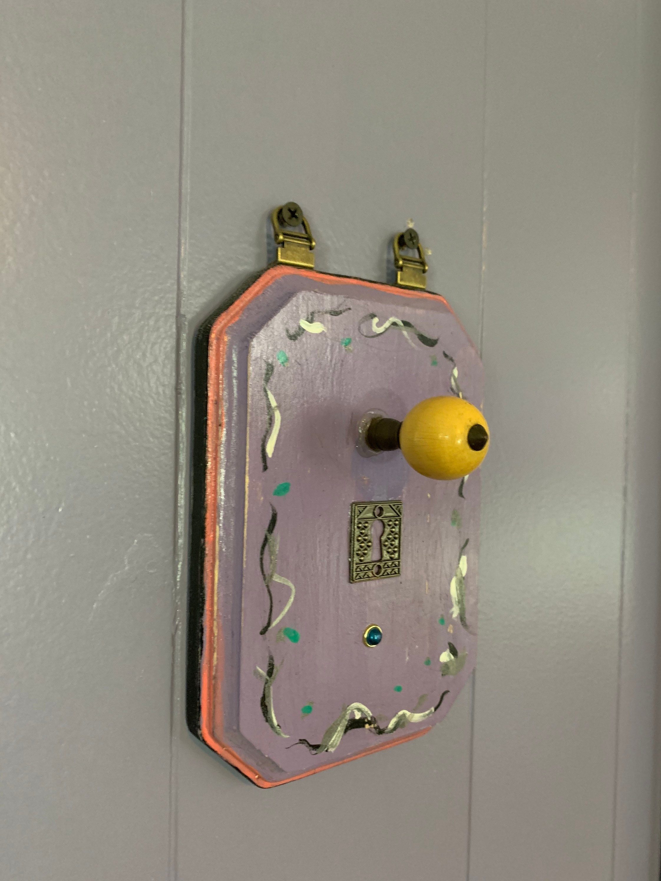 Artistic Handmade Whimsical Wall Hook Etsy