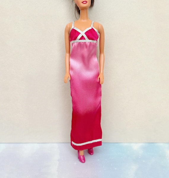 barbie pink maxi dress Sexy Barbie Pink Long Formal Dress,DS3150 DSProm