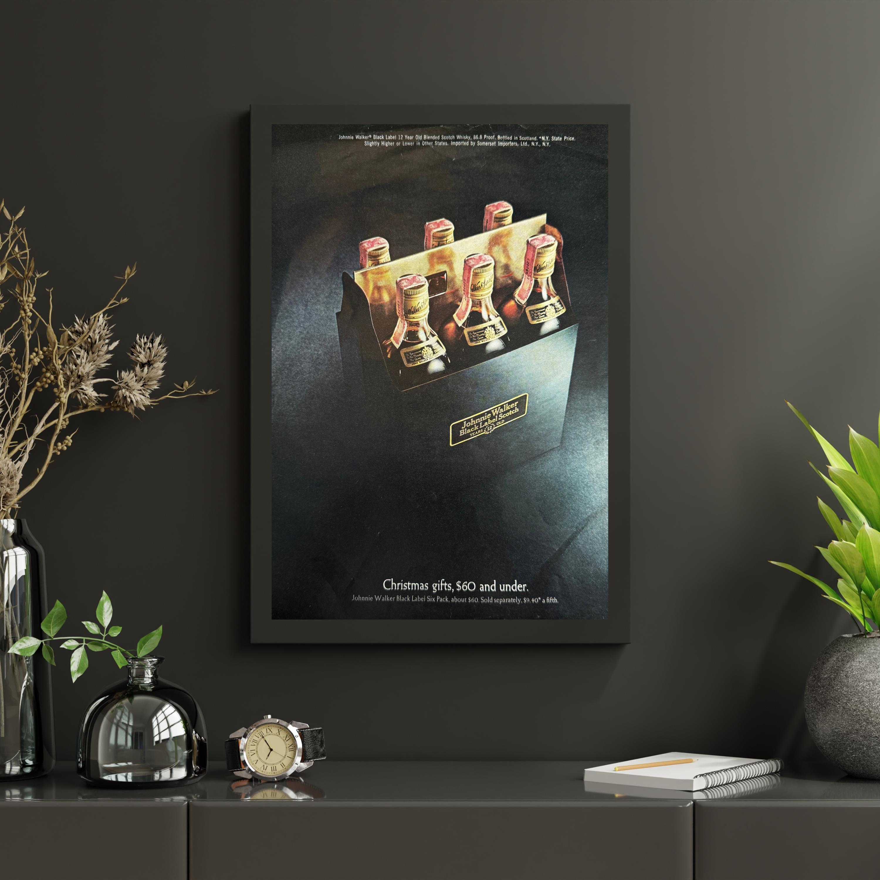 Johnnie Walker Print - Etsy