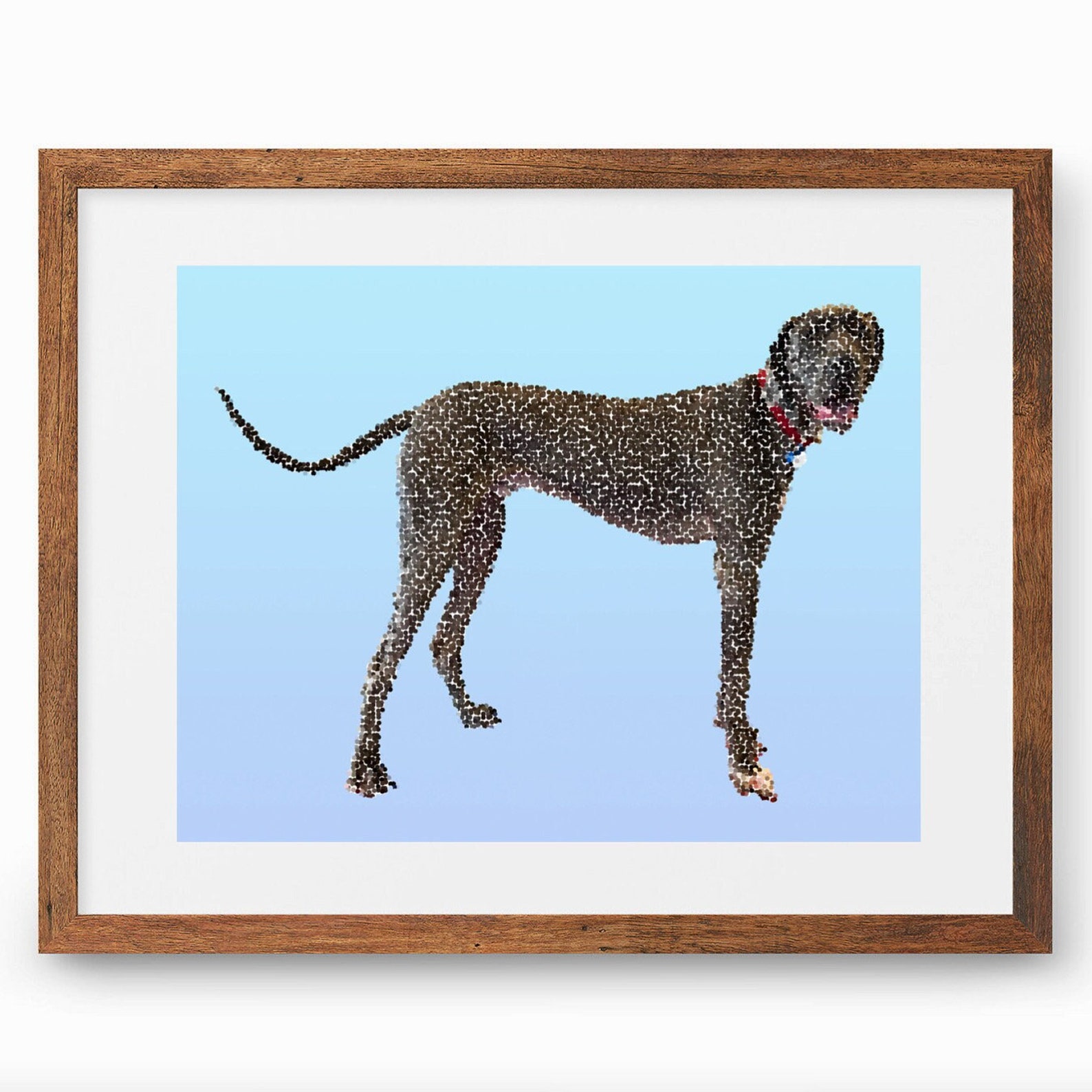 Great Dane Dog Bubble Art Print / Wall Decor Instant Digital - Etsy