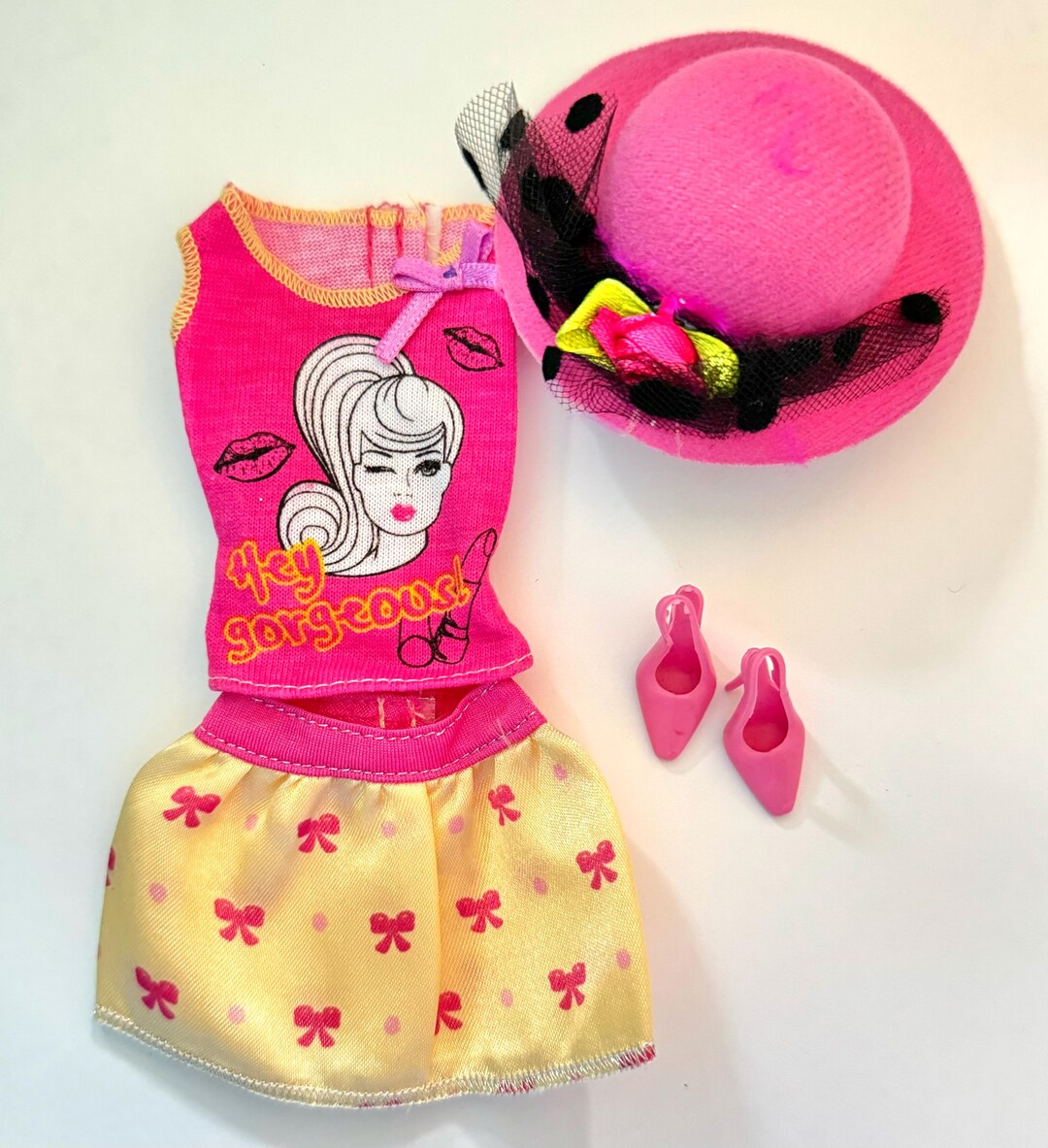 Cute Barbie Doll Pink 