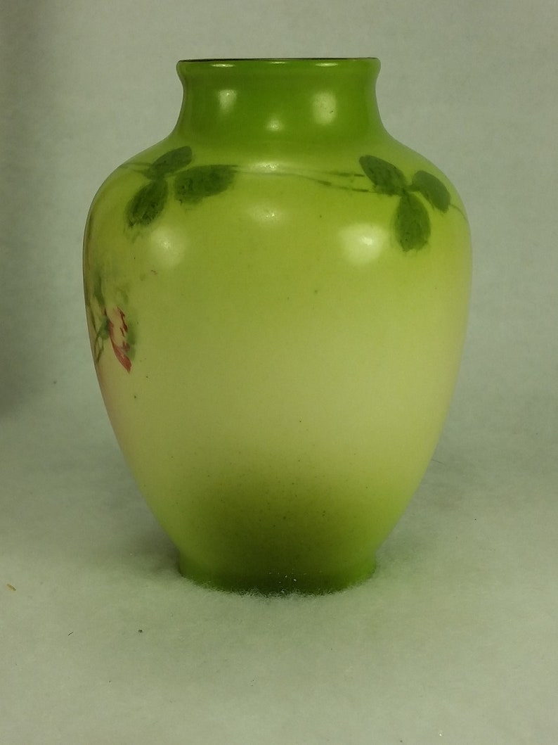 Antique Hand Painted Porcelain Vase Etsy