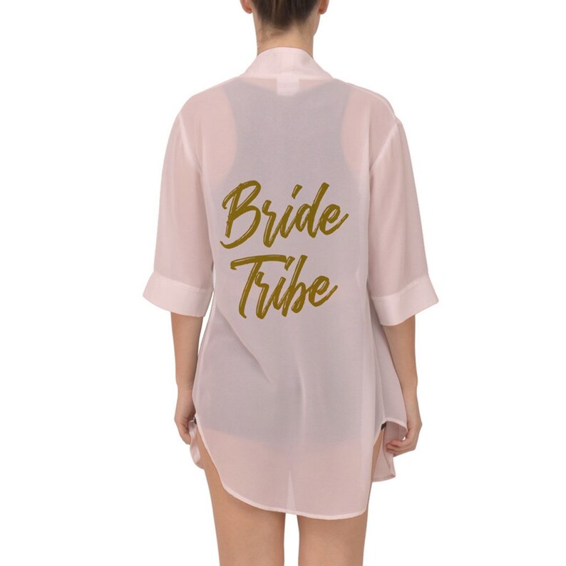 bride squad beach cover up