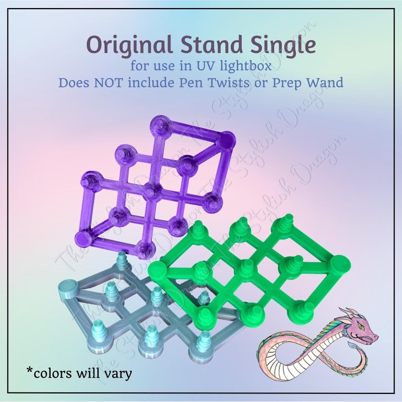 Original Pen Twist N Stand Single Stand Only for UV Resin Lightbox Pen