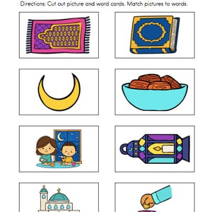 Ramadan Activity Pack Worksheet Printable Download - Etsy
